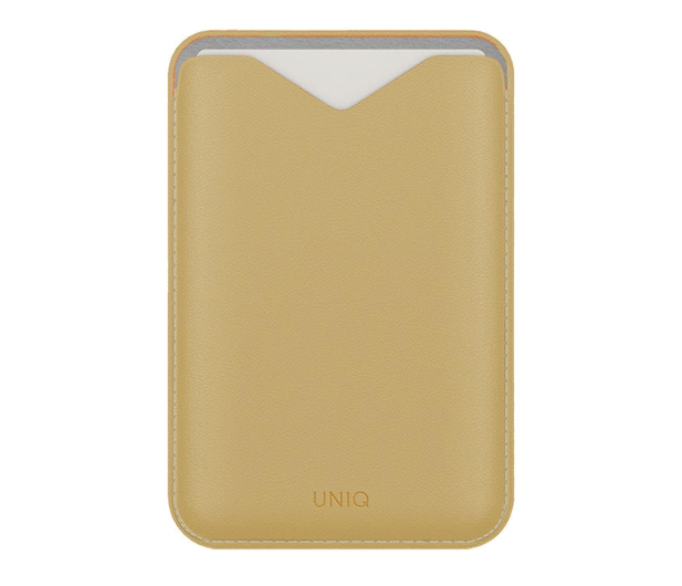 Uniq Magnetyczny portfel Lyden Evo stojak na telefon żółty - 1359234 - zdjęcie